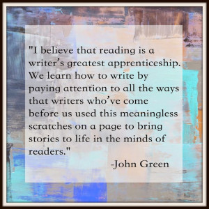 writer's inspiration: Great Quotes About Writing from John Green