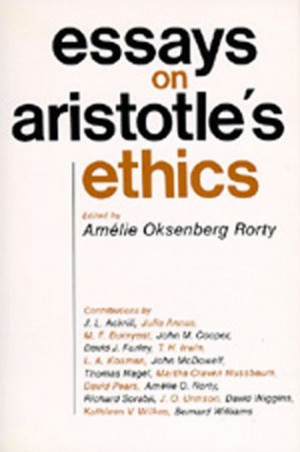 Start by marking “Essays on Aristotle's Ethics” as Want to Read: