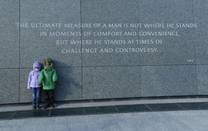 Quotes Martin Luther King Memorial #1