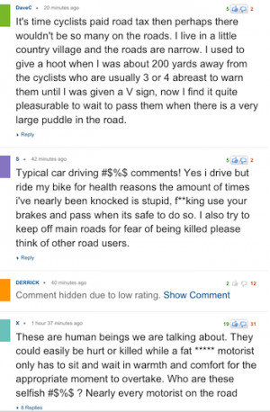 What do motorists really mean when they say “cyclists should pay ...