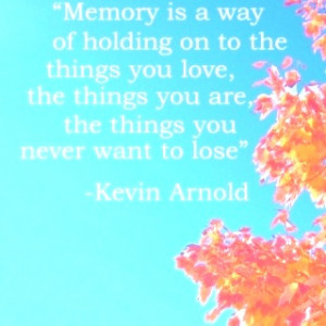 kevin arnold quote