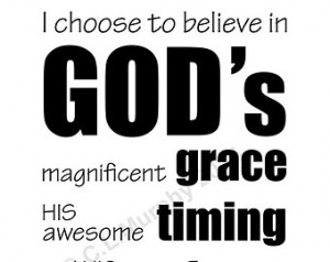 ... Scripture Art Believe God Grace Timing Favor Sobriety Recovery AA NA