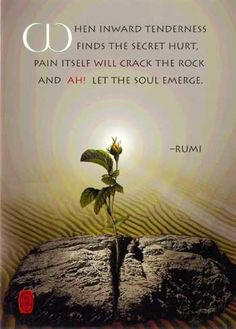 ... rocks wisdom soul rumi inner peace healing quotes pictures quotes the