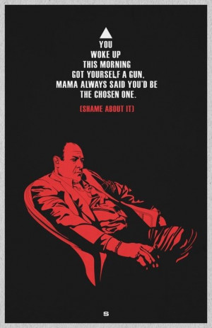 James Gandolfini, The Sopranos, A3 Lyrics.