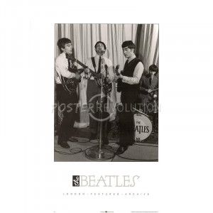 The Beatles Stage Music Poster