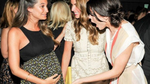Lily Aldridge supports Baby Buggy