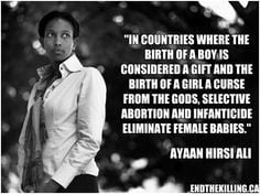 Ayaan Hirsi Ali quote More