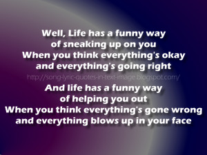 Ironic - Alanis Morissette Song Lyric Quote in Text Image