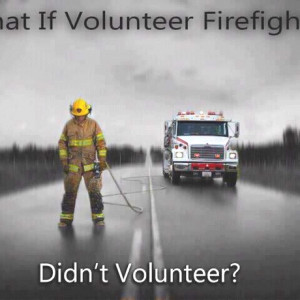 Volunteer firefighters