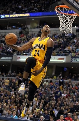 Paul George dunk #1 of the year!