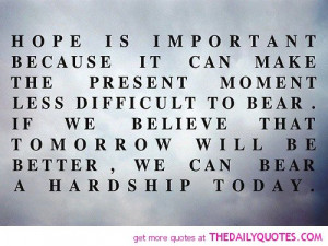 Inspirational Quotes About Hope