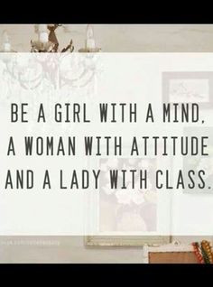 Classy not trashy More