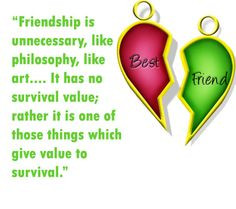 which give value to survival