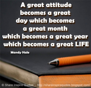 great year which becomes a great life mandy hale