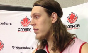 Kelly Olynyk talks about playing for Team Canada (video)