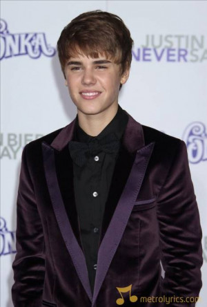 justin bieber says the