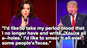 Rosie O’Donnell fires back at Donald Trump’s sexist attacks