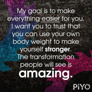 So what inspired you to create the PiYo workout?