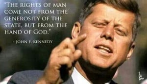 John F. Kennedy on God