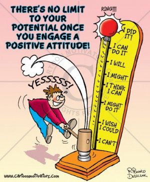 ... positive cartoon, positive attitude cartoon, motivational cartoon