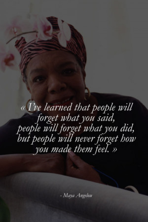 Inspirational Quotes Woman Maya Angelou