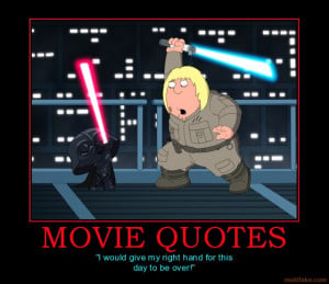 movie quotes movie quote family guy darkside
