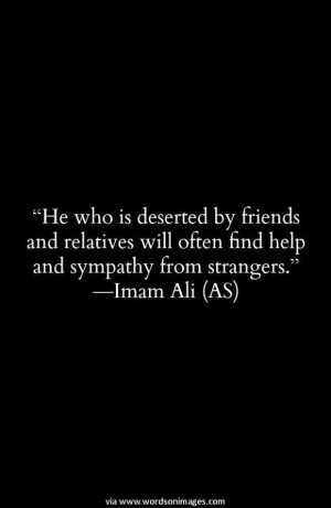 imam ali quotes about life