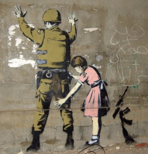 15 Graffiti Street art and Quotes from the work of a British artist ...