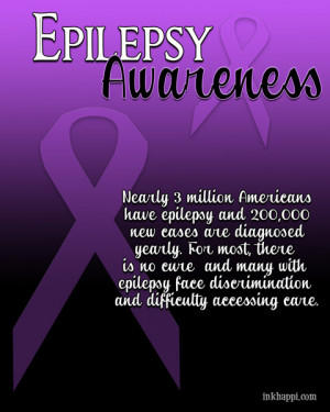 November is Epilepsy Awareness Month. For some touching and ...