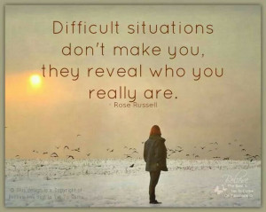 Difficult situations