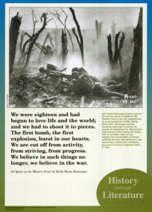 History Through Literature - All Quiet on the Western Front Art Print