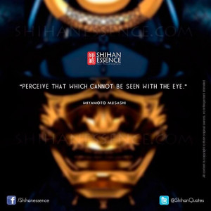 Miyamoto Musashi quote