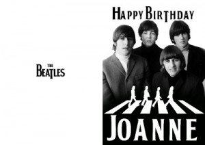 Beatles Birthday Sneadypop