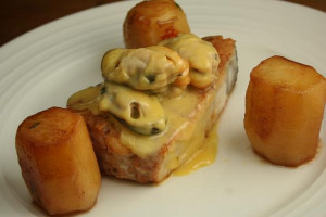 with Fondant Potatoes