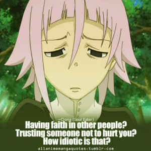 Soul Eater - Crona Quote