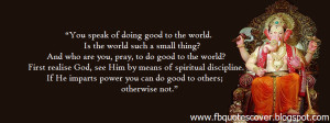 Lord Ganesha Quotes cover photos