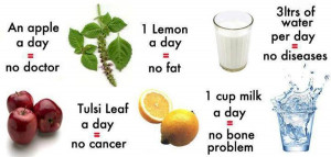 Simple Tips to a Healthy day and a Healthy way of life!