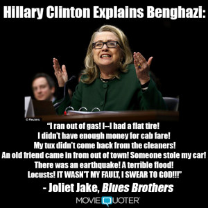 Hillary Clinton Explains Benghazi Meme