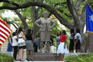 ... Barbara Jordan Unveiled on The University of Texas at Austin Campus