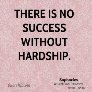 Sophocles Success Quotes