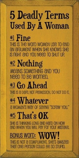 Advice for men