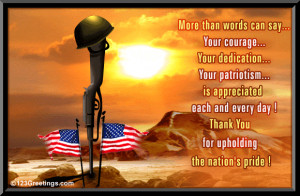... our veterans those who have served and those who are currently serving