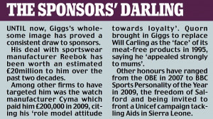 Weary Rhodri Giggs emerges from marital home after 'dumping his wife ...