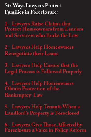 Foreclosures may be inevitable for many individuals, but not for all ...