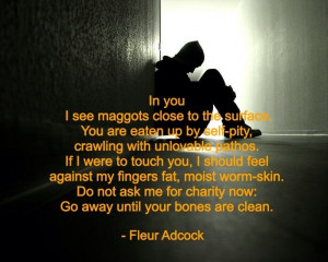 Fleur Adcock motivational inspirational love life quotes sayings ...