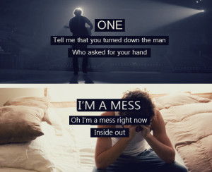 ... MESS bloodstream tenerife sea i see fire all of the stars afire love