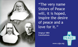 The very name Sisters of Peace
