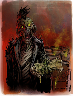 Zombie Love Quotes His love for schlock-horror
