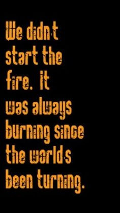 Billy Joel - We Didn't Start The Fire - song lyrics, songs, music ...