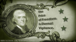 The Price Of Freedom….